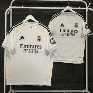 REAL MADRID HOME AND AWAY JERSEY 2025/26