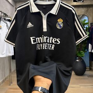 REAL MADRID OFFICIAL POLO BLACK '26