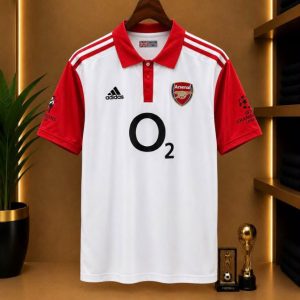 Arsenal FC Retro-Inspired "Champions Edition" Concept Jersey RED & WHITE